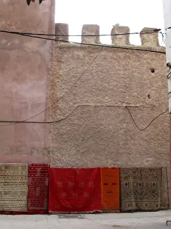 Essaouira Prints: Carpets, Essaouira, Morocco