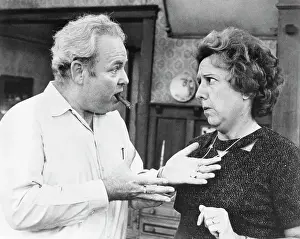 Carroll Oconnor Prints: Carrol O'Connor and Jean Stapleton