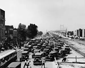 Cars Coming Off The Triborough Bridge