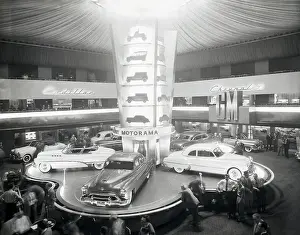 Public Relations Prints: Cars Displayed at General Motors Automobile Show