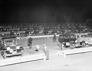 Drive In Theater Prints: Cars in Drive-In Theatre