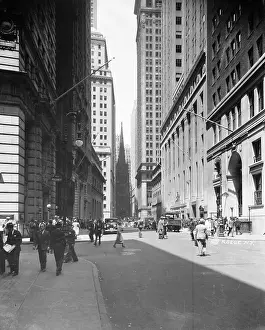 Cars and Pedestrians in New York City