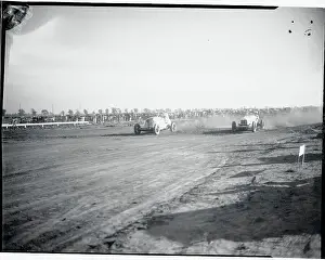 Cars Racing on Mines Field
