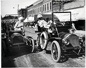 Cars in Road Rally