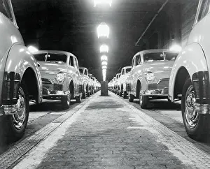 Cars at Studebaker Factory