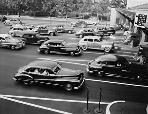 Mobility Collection: Cars at toll booth