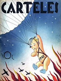 Benitez Prints: Carteles: Air Drop 1942