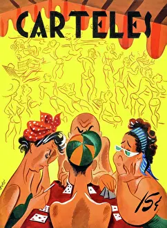Cards Prints: Carteles: Beach Poker