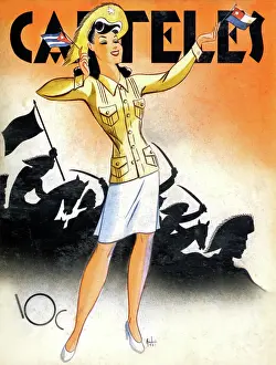 Benitez Prints: Carteles: Cuba's Honor