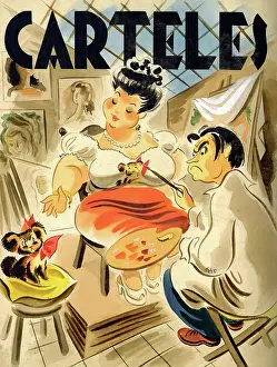 Painter Prints: Carteles: Painter's Studio