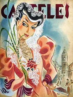 Benitez Prints: Carteles: The Spainsh Maiden