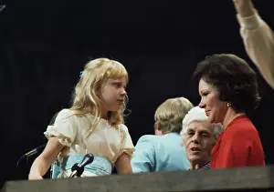 Huty32817 Prints: Carter Family At Democratic Convention