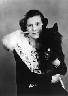 Embroidery Prints: Cartland And Dog