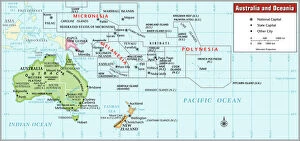 New Zealand Gallery: cartography, compass rose, indian ocean, map, melanesia, mercator projection