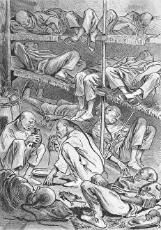 Cartoon Depicting Chinese in America