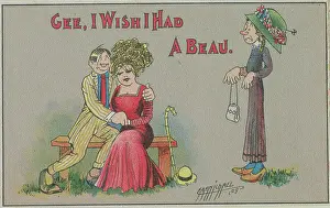 Cartoon Depicting Woman Without Boyfriend