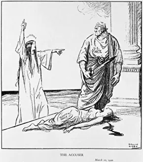 Fingers Prints: Cartoon/Humanity Judging Us Senate