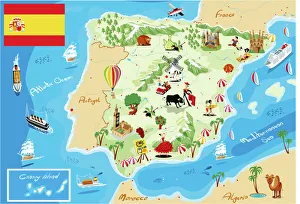 Map Collection: Cartoon Maps Collection