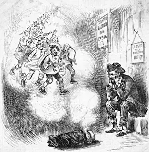 Confusion Prints: Cartoon Warning Against Chinese Labor