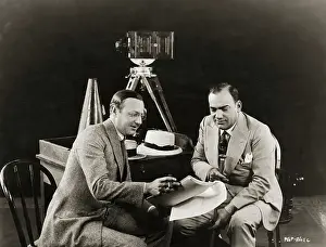 Lasky Prints: Caruso (Right) With Jesse L. Lasky