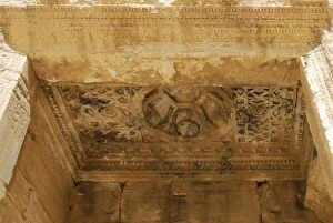 Images Dated 2nd September 2015: Carved stone ceiling, Temple of Bel, Palmyra