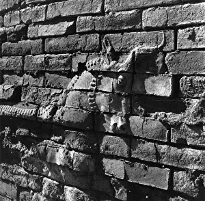 Raymond Kleboe Prints: Carving On Wall