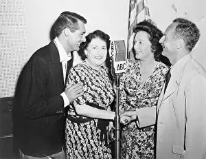 Darryl Francis Zanuck Prints: Cary Grant with Actors