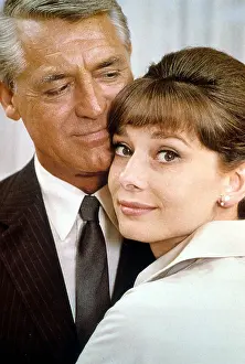 Cary Grant And Audrey Hepburn In Charade