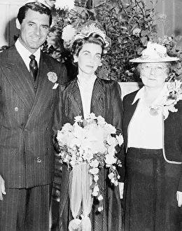 Cary Grant and Barbara Hutton at Wedding