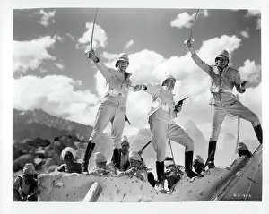 Cary Grant And Douglas Fairbanks Jr In Gunga Din