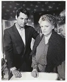 Worry Prints: Cary Grant and Ethel Barrymore