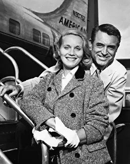 Cary Grant And Eva Marie Saint