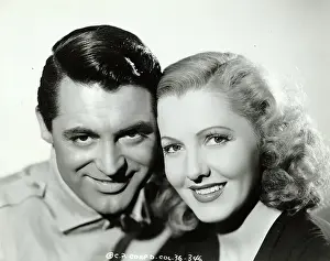 Cary Grant and Jean Arthur