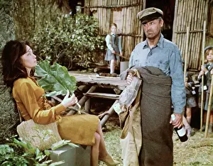 Cary Grant and Leslie Caron