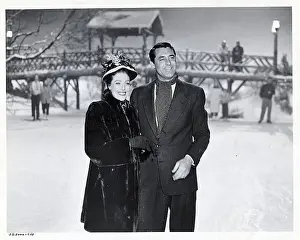 Cary Grant and Loretta Young