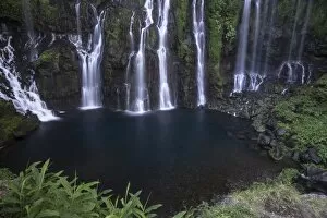 Images Dated 15th June 2014: Cascade de la Grande Ravine waterfall, Grand Galet, Reunion
