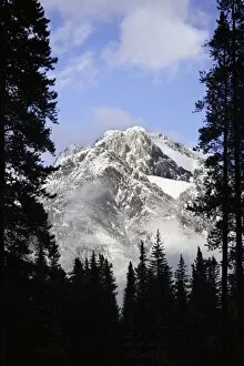 Snowcapped Gallery: Cascade Mountains in Banff