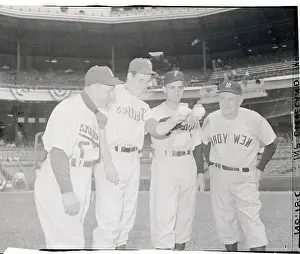 Casey Stengel with Baseball Players