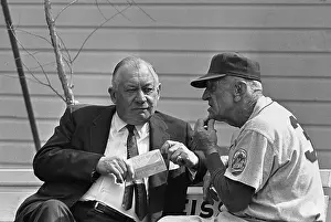Weiss Prints: Casey Stengel and George M. Weiss in Private Conversation