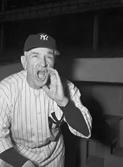 Logo Prints: Casey Stengel Shouting
