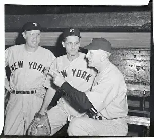 Casey Stengel Speaking with Tom Ferrick and Joe Ostrowski