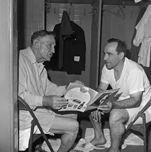 Casey Stengel Speaking with Yogi Berra