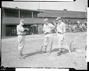 Casey Stengel Teaching Art of Bat Usage