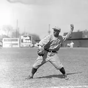 Throwing Prints: Casey Stengel Throwing Baseball