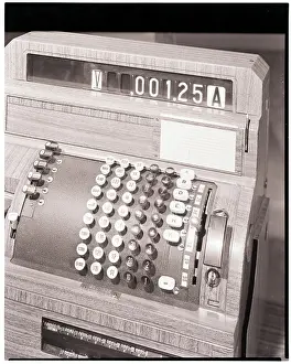 Cash Register Circa 1950