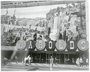 Reno Prints: Casino with Frontier Scene