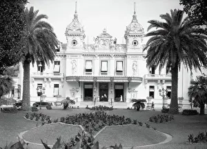 Casino Prints: Front Of Casino In Monte Carlo