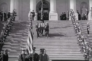 Covering Prints: Casket of the Late John F. Kennedy