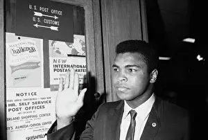 Intensity Prints: Cassius Clay At Army Induction
