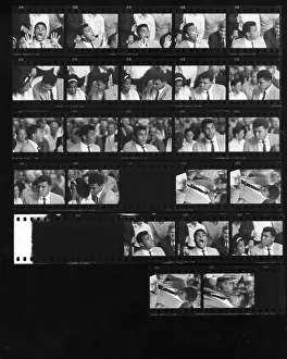 Cassius Clay Attends the Sonny Liston v Floyd Patterson Fight